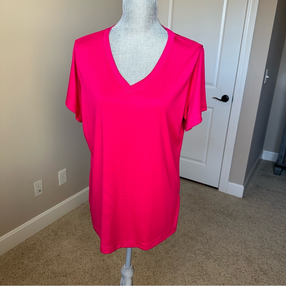 EUC XL Dark Pink Athletic Tee